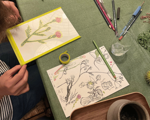 Les Maisons de Campagne Proche Paris Painting workshop