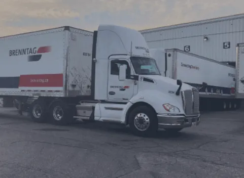 Brenntag company Truck