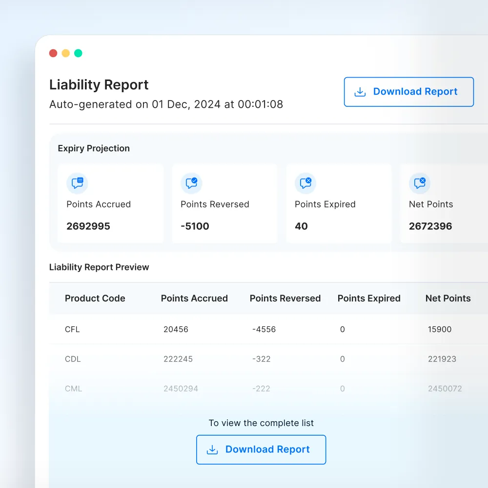 Loyalife-Liability Reports
