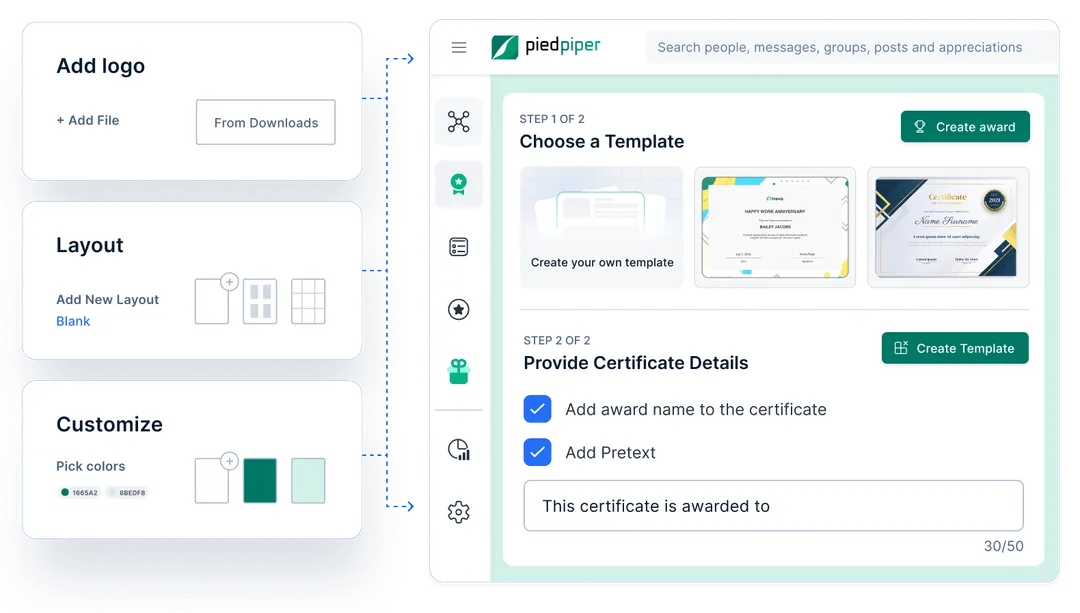 Celebrating Surendar's birthday on Empuls employee engagement platform