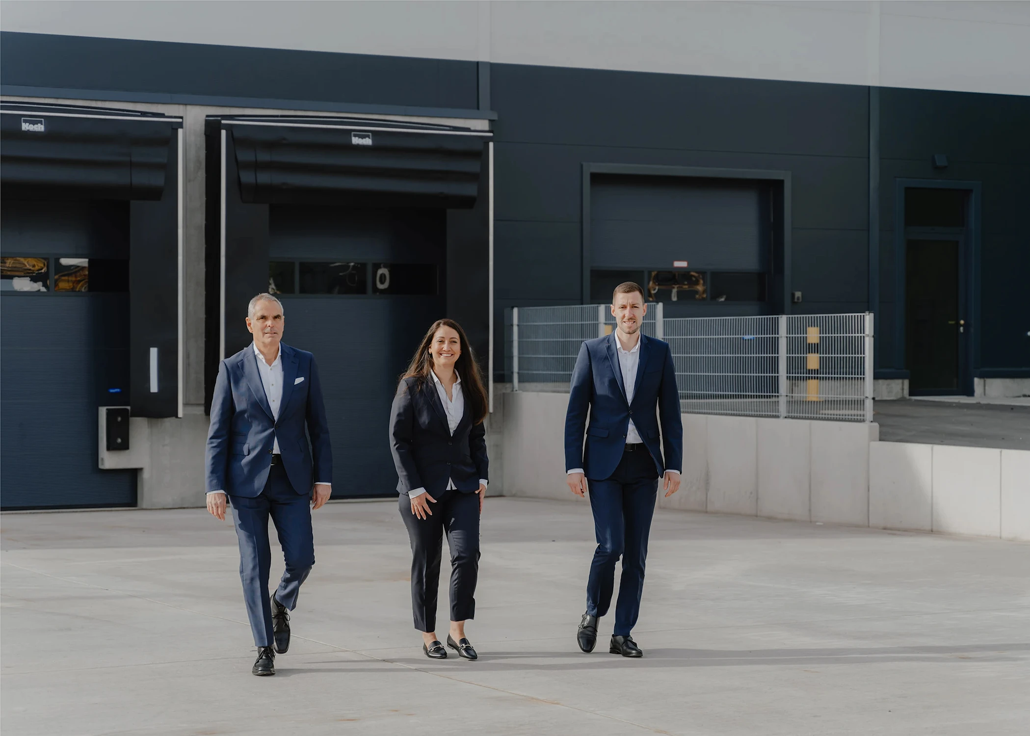 MH Gewerbe-Immobilien Website-Ausschnitt – Informationsarchitektur von Klein & Rose