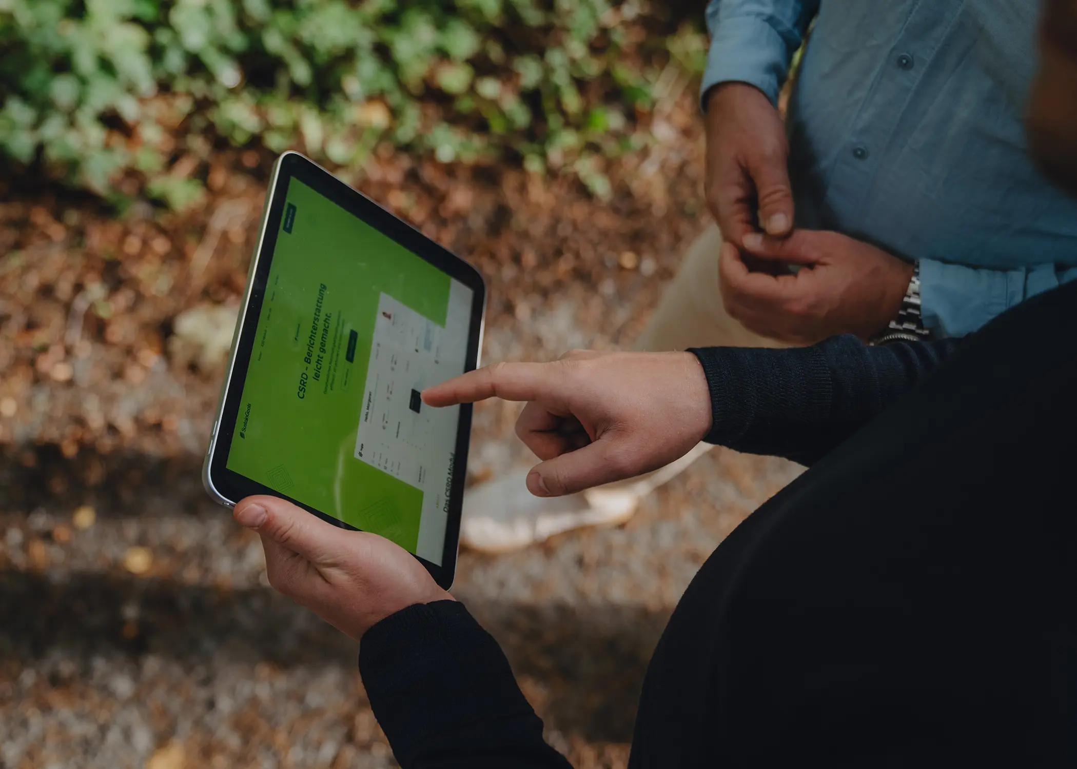 SustainGoals GmbH Webseiten-Modul – interaktive Komponenten