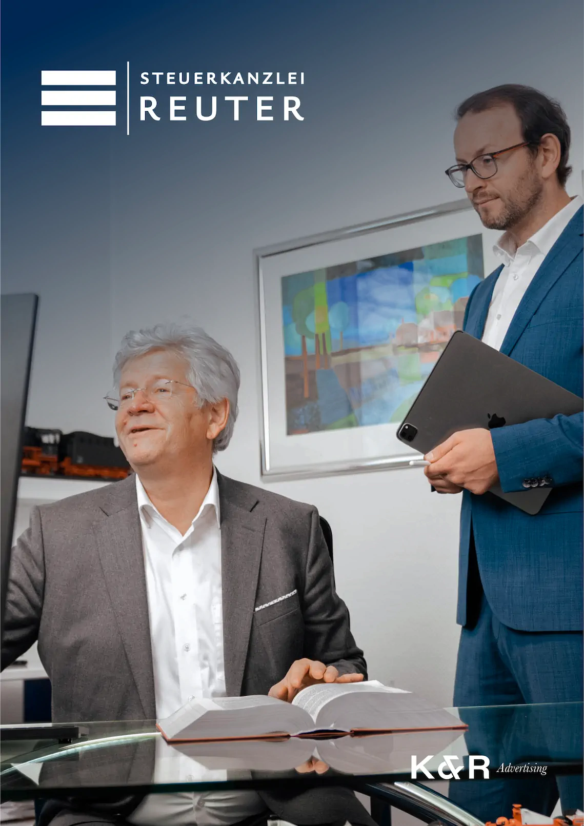 Steuerkanzlei Reuter | Dein Arbeitsplatz – Filmproduktion Hochformat-Thumbnail von Klein & Rose Frankfurt