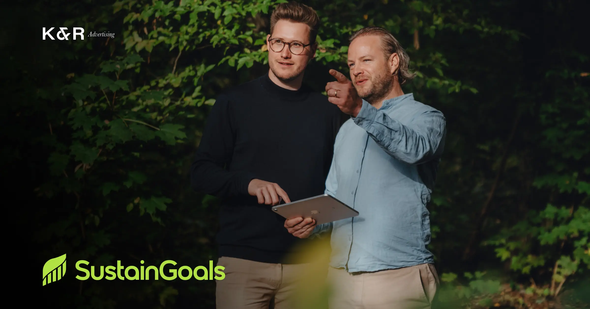 SustainGoals GmbH Unternehmens­fotografie Projektübersicht – Portfolio Klein & Rose Kreativagentur