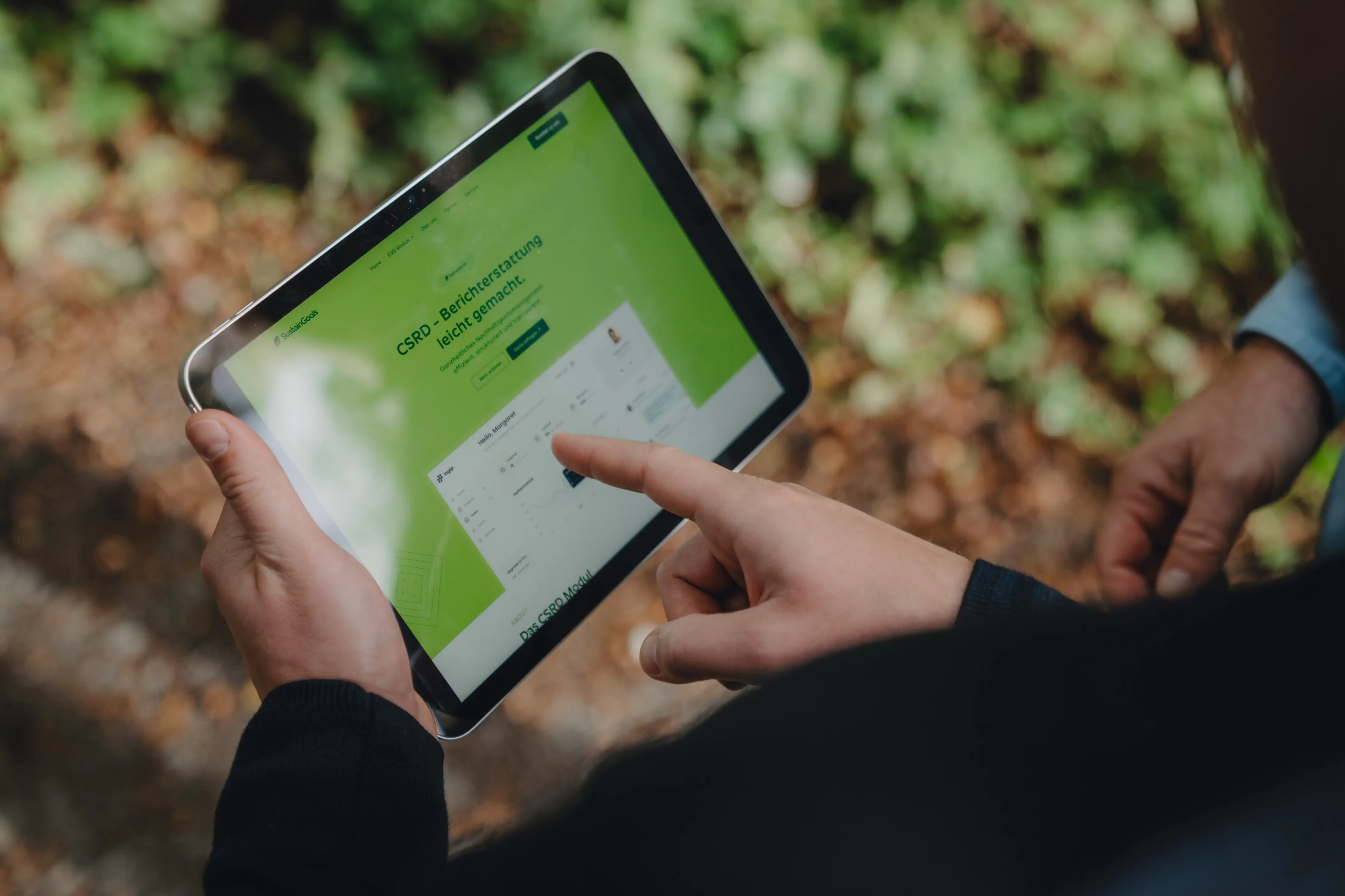 SustainGoals GmbH Fotoshooting – kreative Bildkomposition