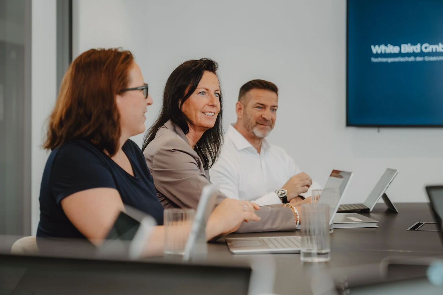 Professionelle Aufnahme White Bird GmbH von Klein & Rose Frankfurt