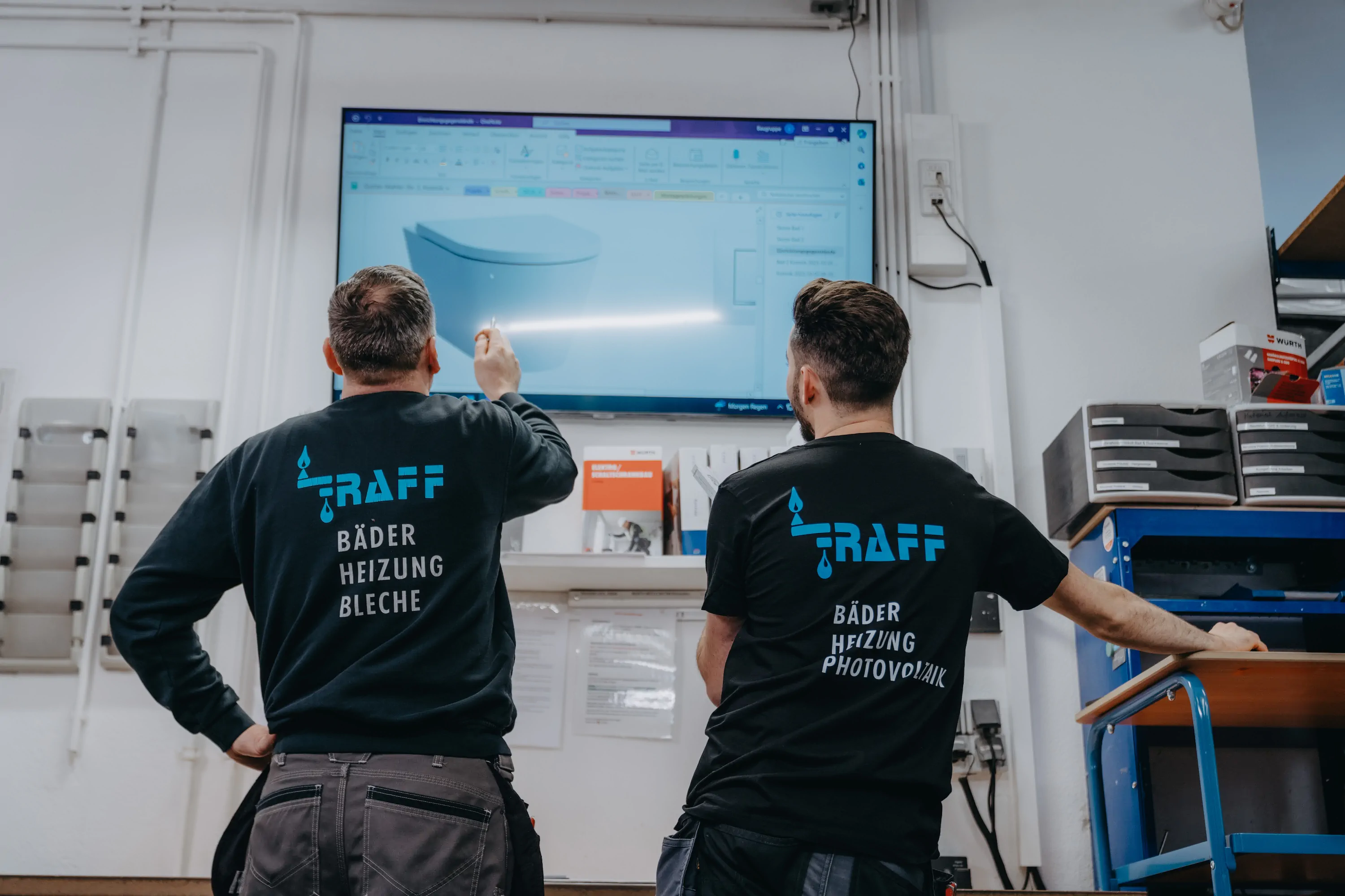 Raff Sanitär Shooting Frankfurt – professionelle Bilder