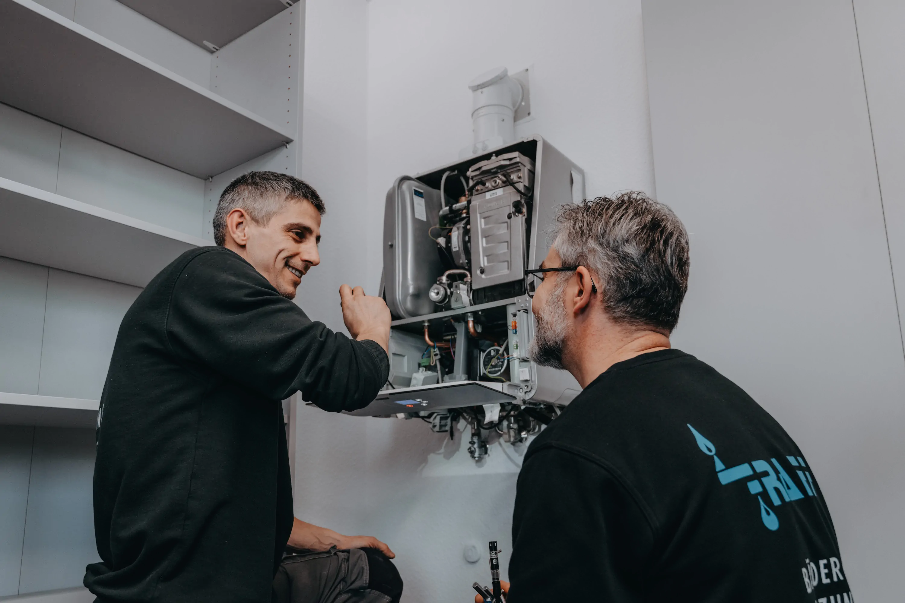 Kreative Fotografie Raff Sanitär – Detailansicht