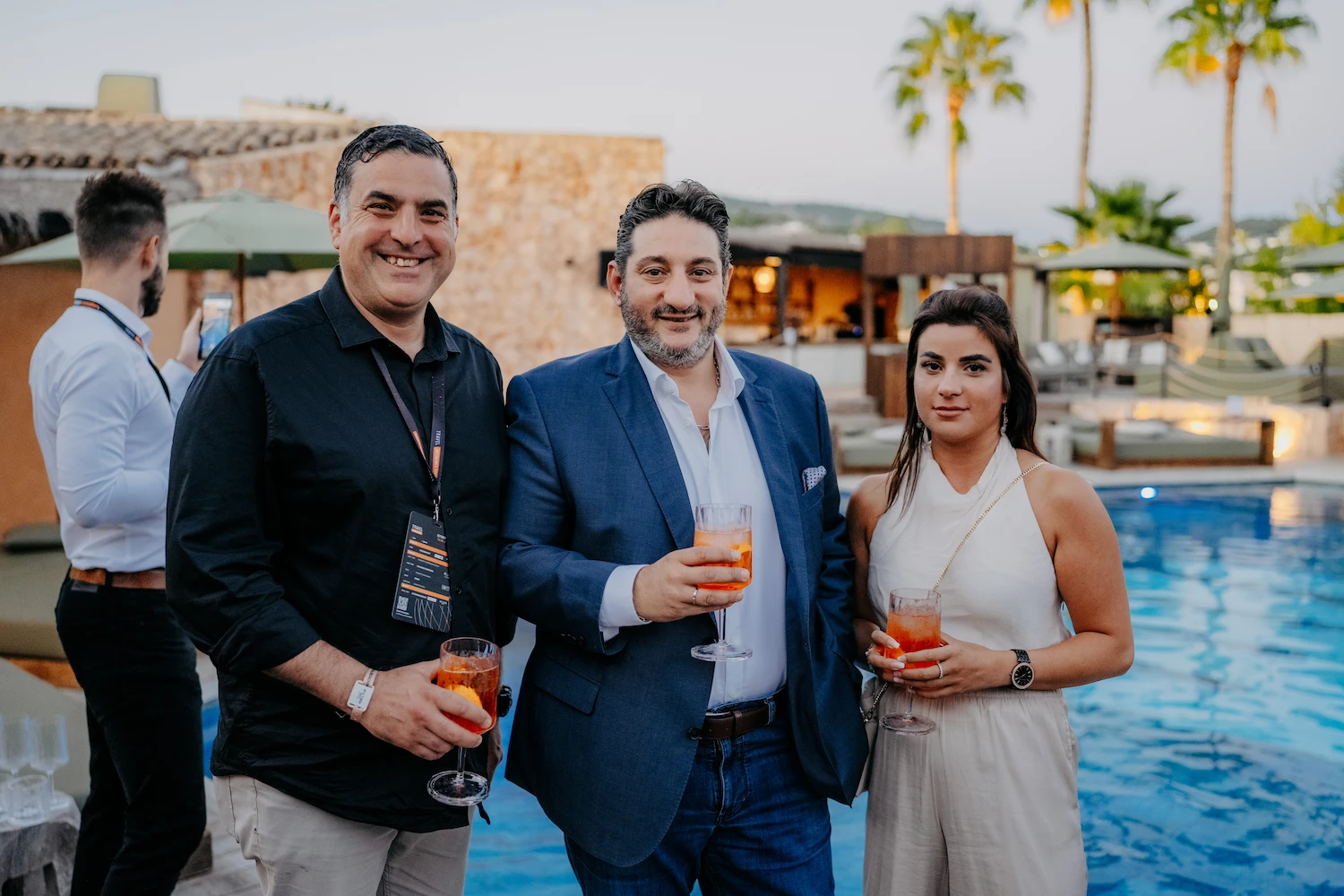 Professionelle Aufnahme Chain4Travel von Klein & Rose Frankfurt