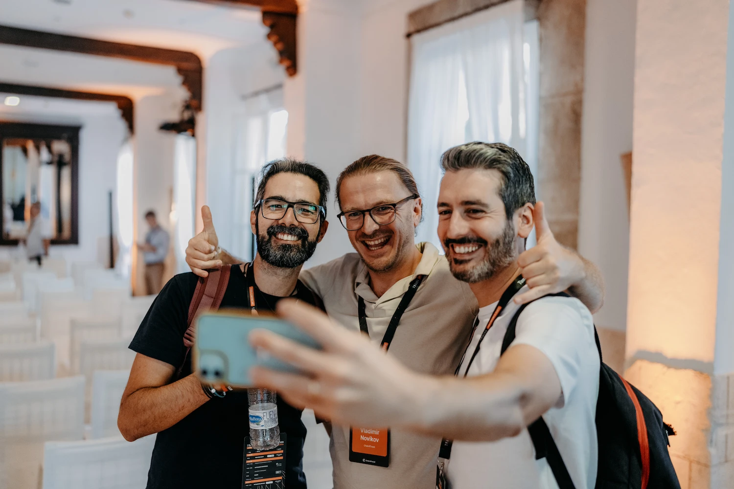 Eventfotografie Chain4Travel – Projektergebnis Klein & Rose