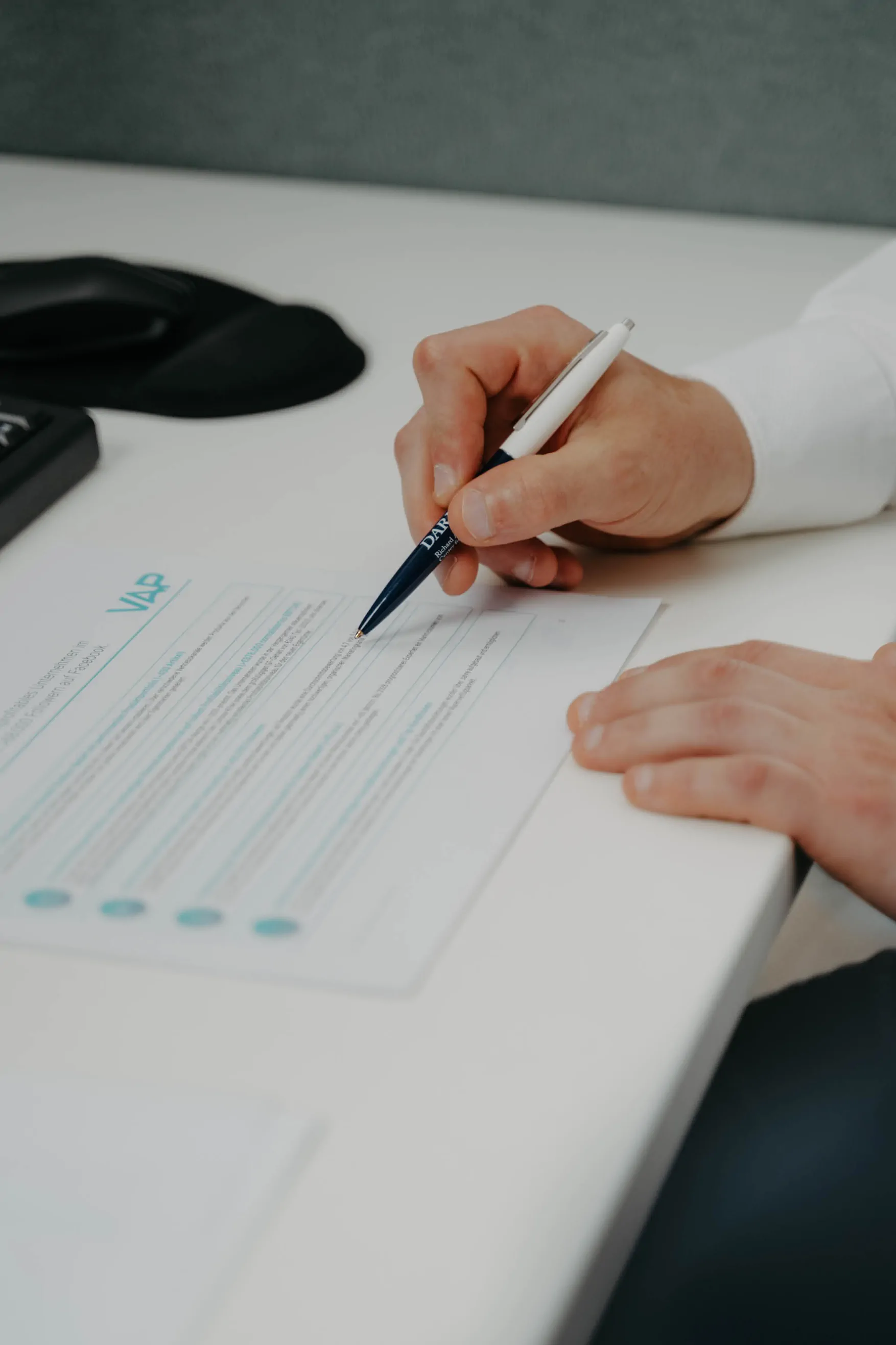 Venture Advisory Partners Fotoshooting – kreative Bildkomposition