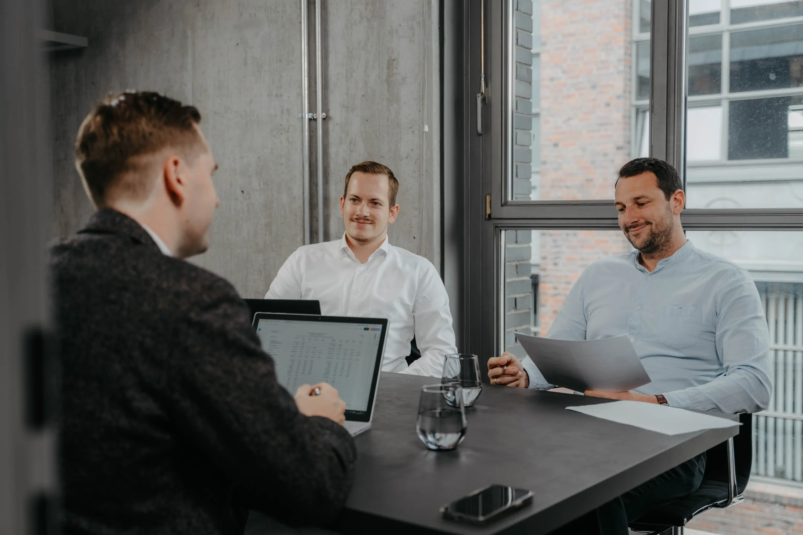 Bildproduktion Venture Advisory Partners – Detailperspektive