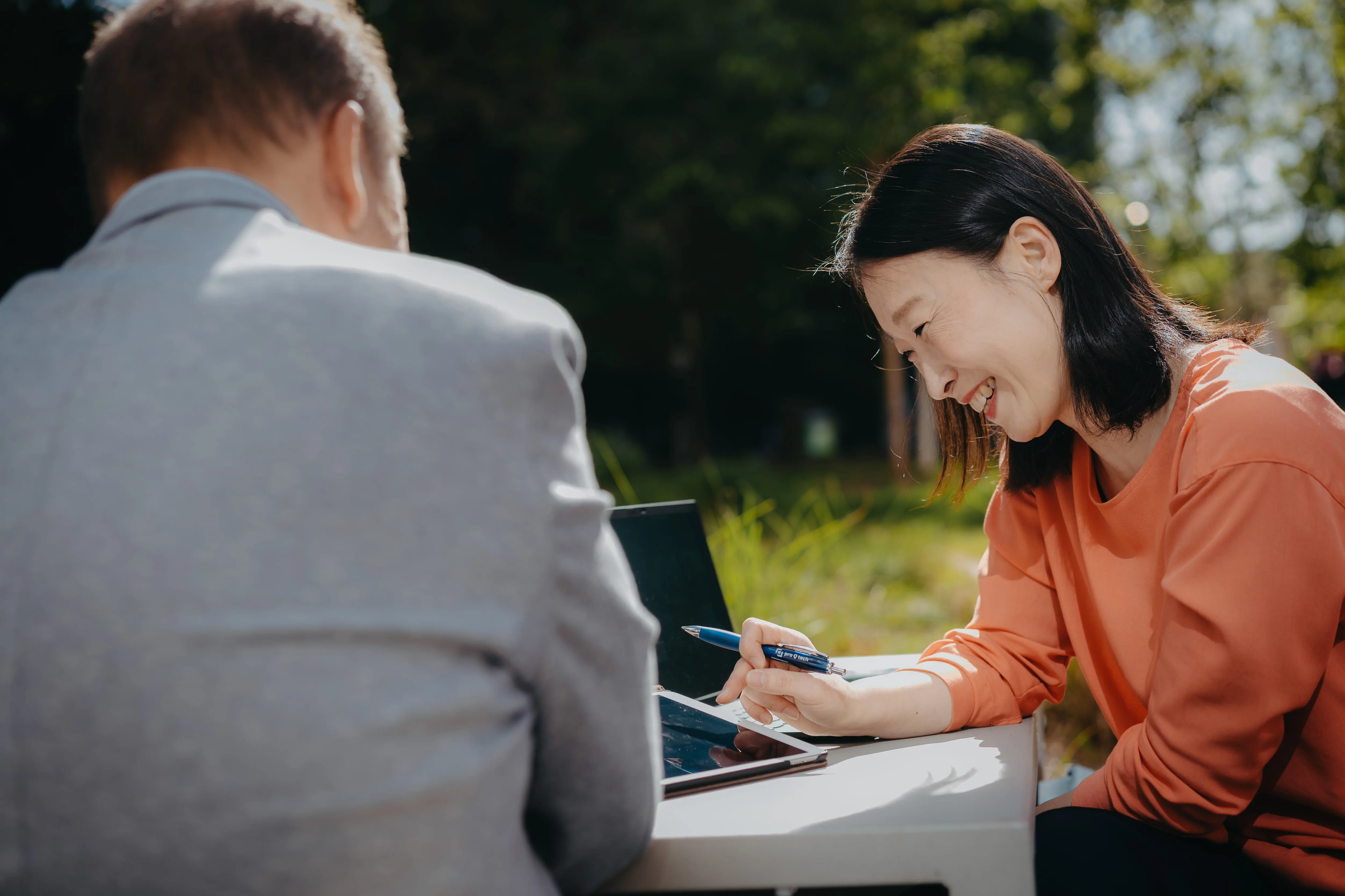 Brandshooting proQtech – kreative Bildgestaltung