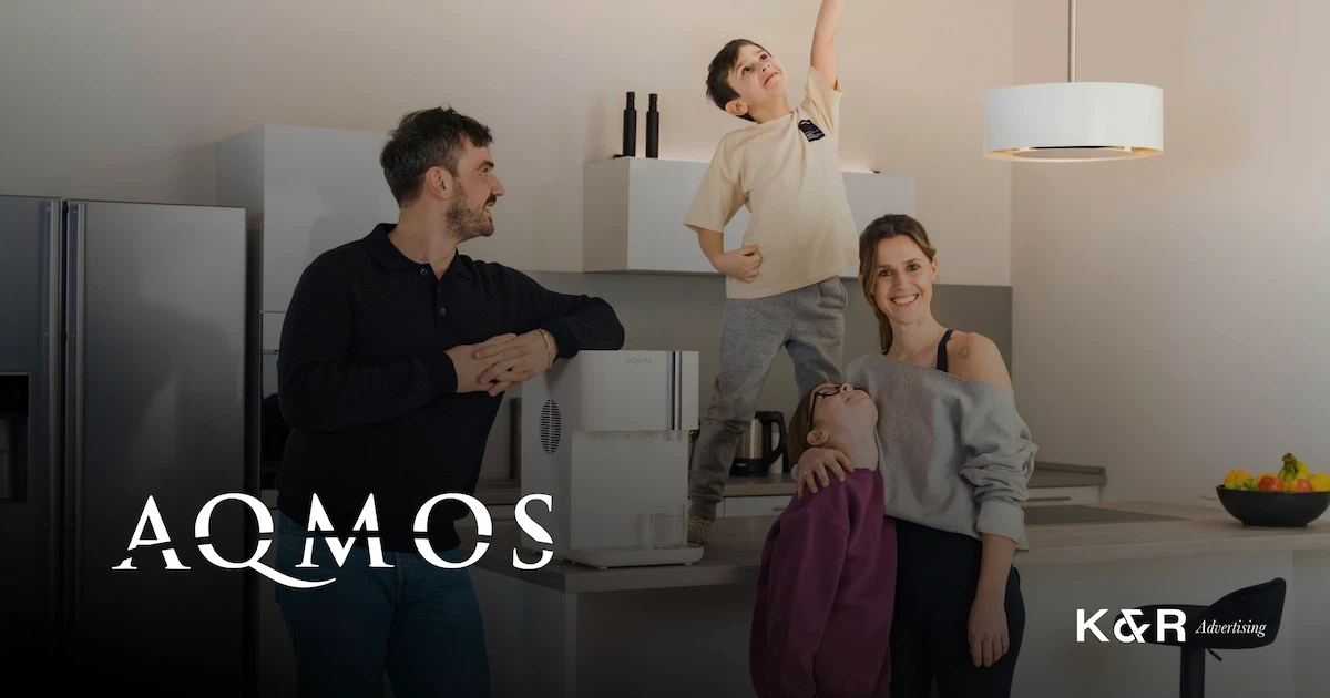 AQMOS Wasseraufbereitung | Kampagnenshooting Kampagnenshooting Projektübersicht – Portfolio Klein & Rose Kreativagentur
