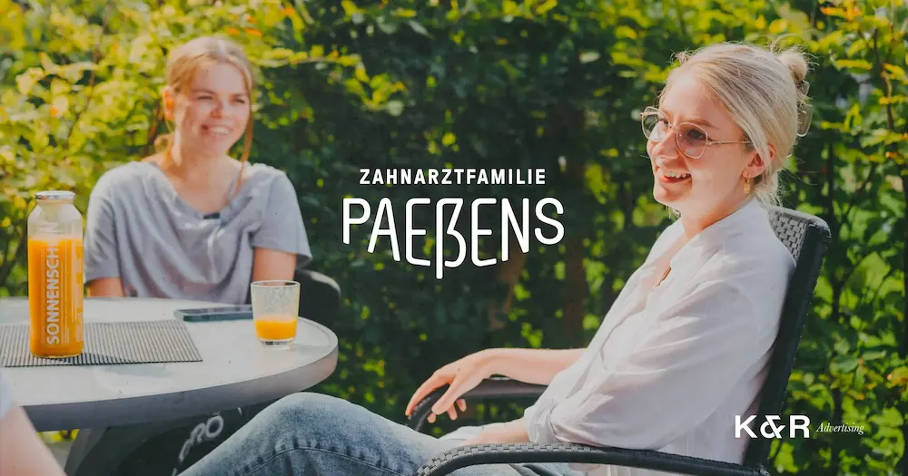 Paeßens Zahnwelten Brandshooting Projektuebersicht – Portfolio Klein & Rose Kreativagentur
