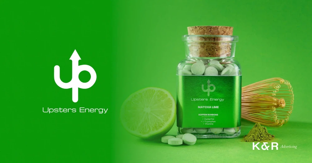 Upsters Energy – Produktfotografie Unternehmensfotografie Projektuebersicht – Portfolio Klein & Rose