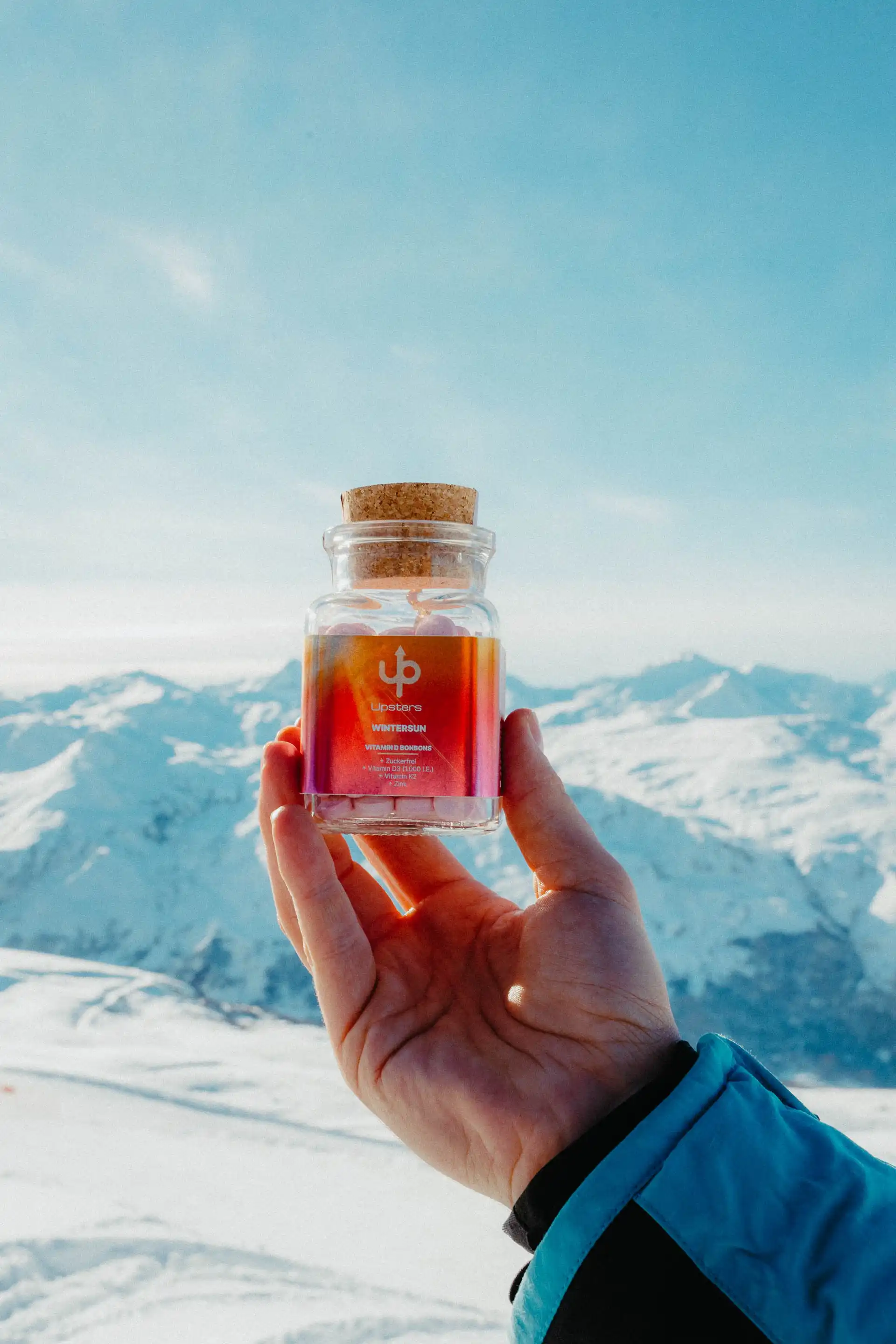 Professionelle Aufnahme Upsters Energy – Produktfotografie Klein & Rose Frankfurt