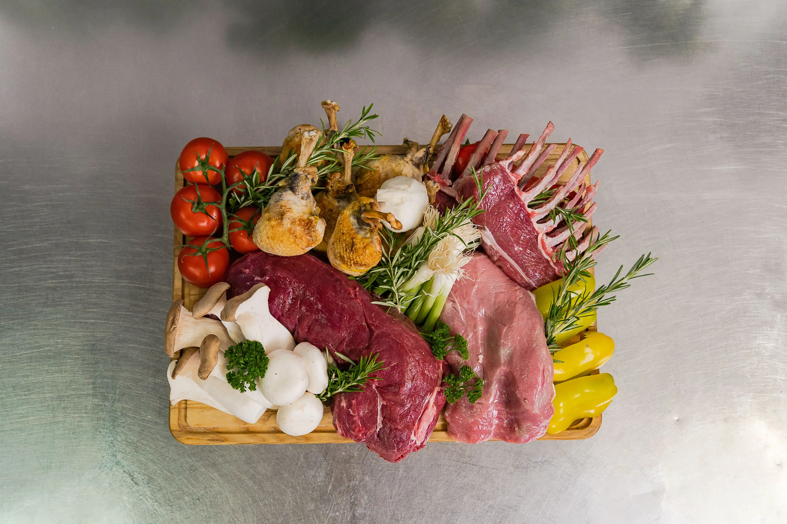 Professionelle Aufnahme Ristorante Girasole – Fine Italian Dining Klein & Rose Frankfurt
