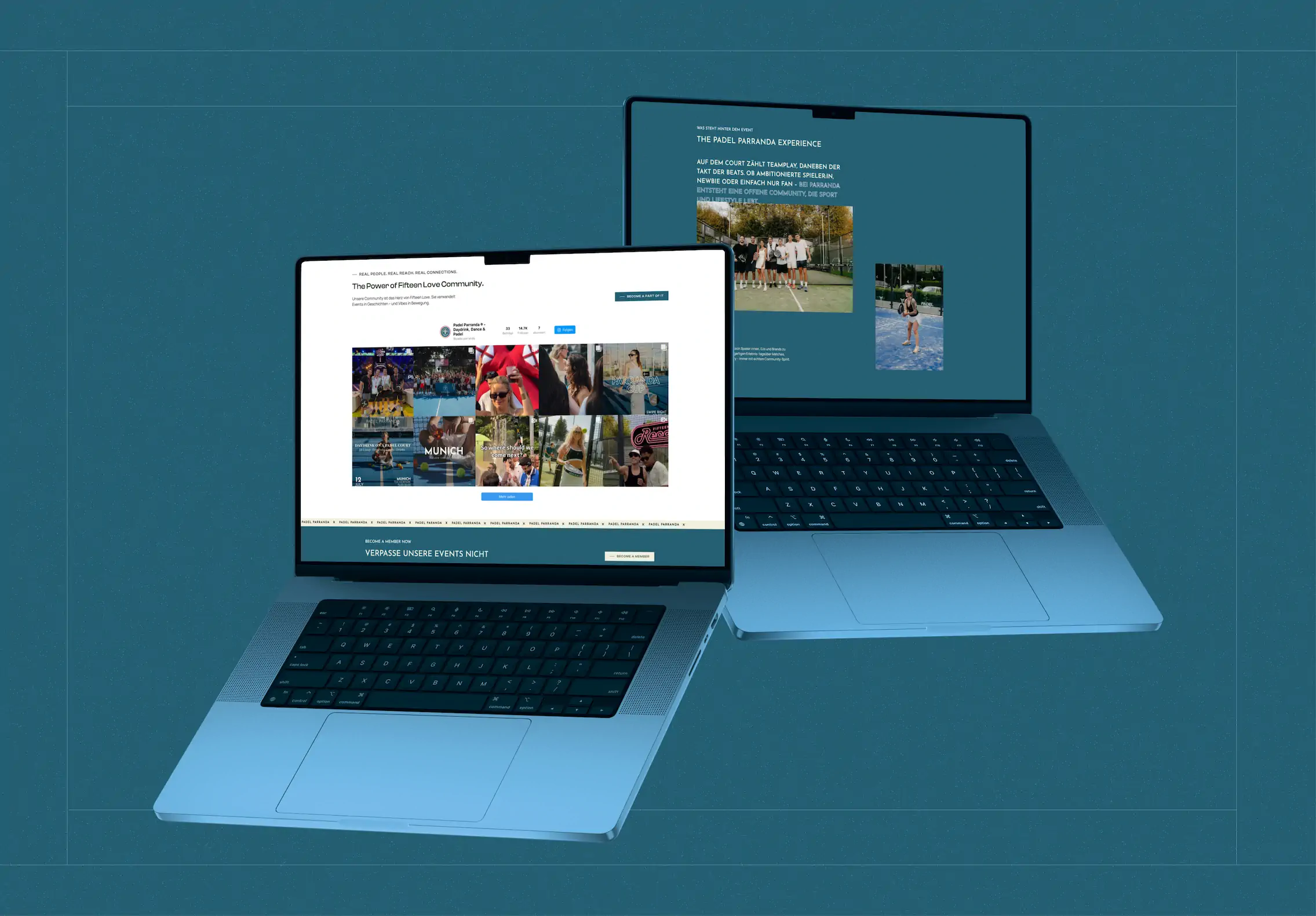 Fifteen Love Webseite Redesign 2026