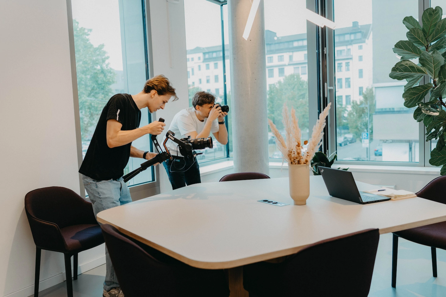 Venture Advisory Partners Behind the Scenes - Kameraarbeit
