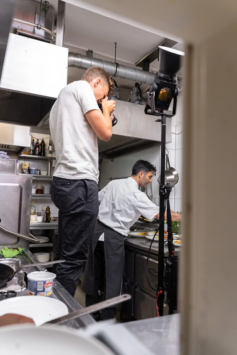 Ristorante Girasole Behind the Scenes - Kueche und Koch