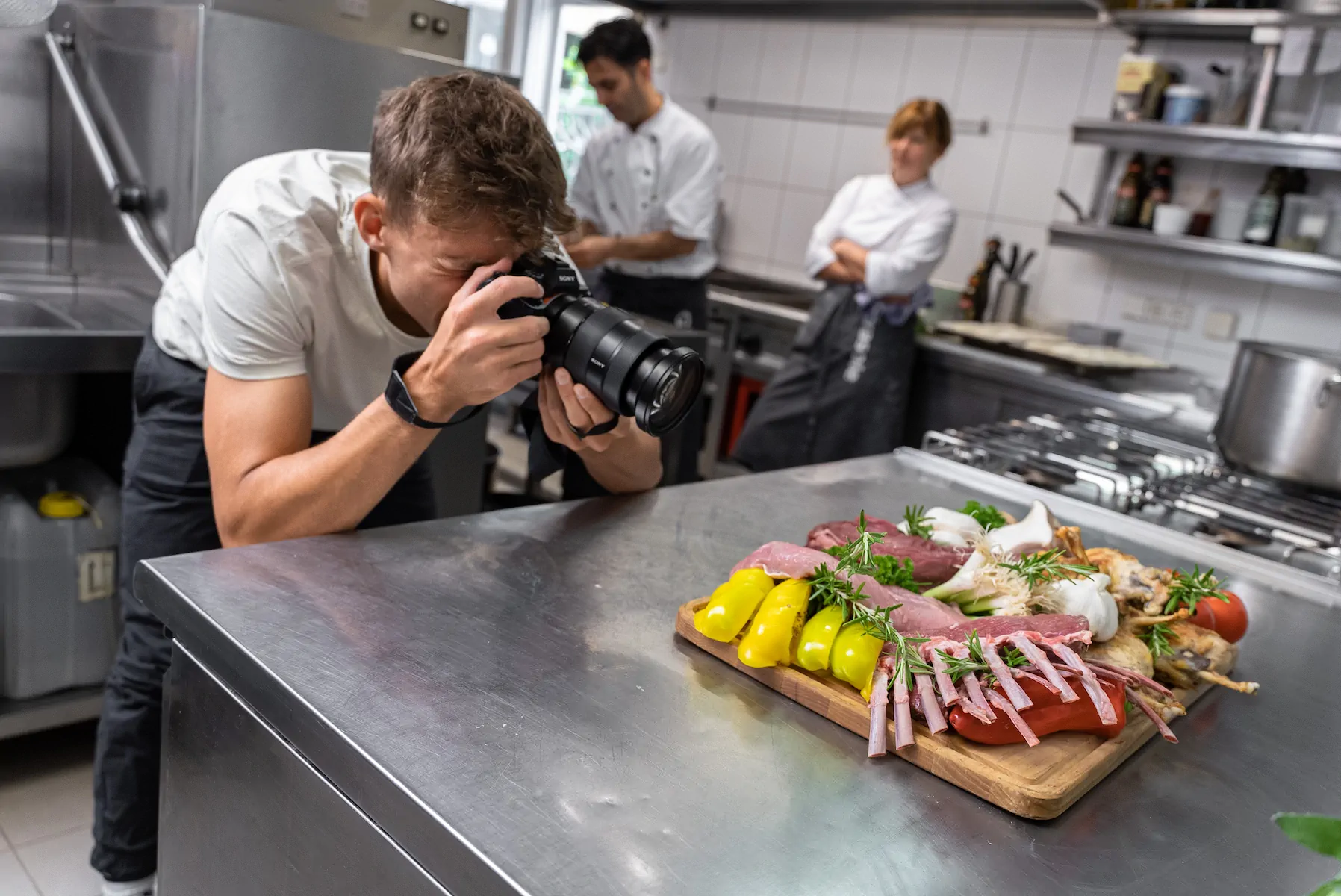 Ristorante Girasole Behind the Scenes - Lookbook Shooting