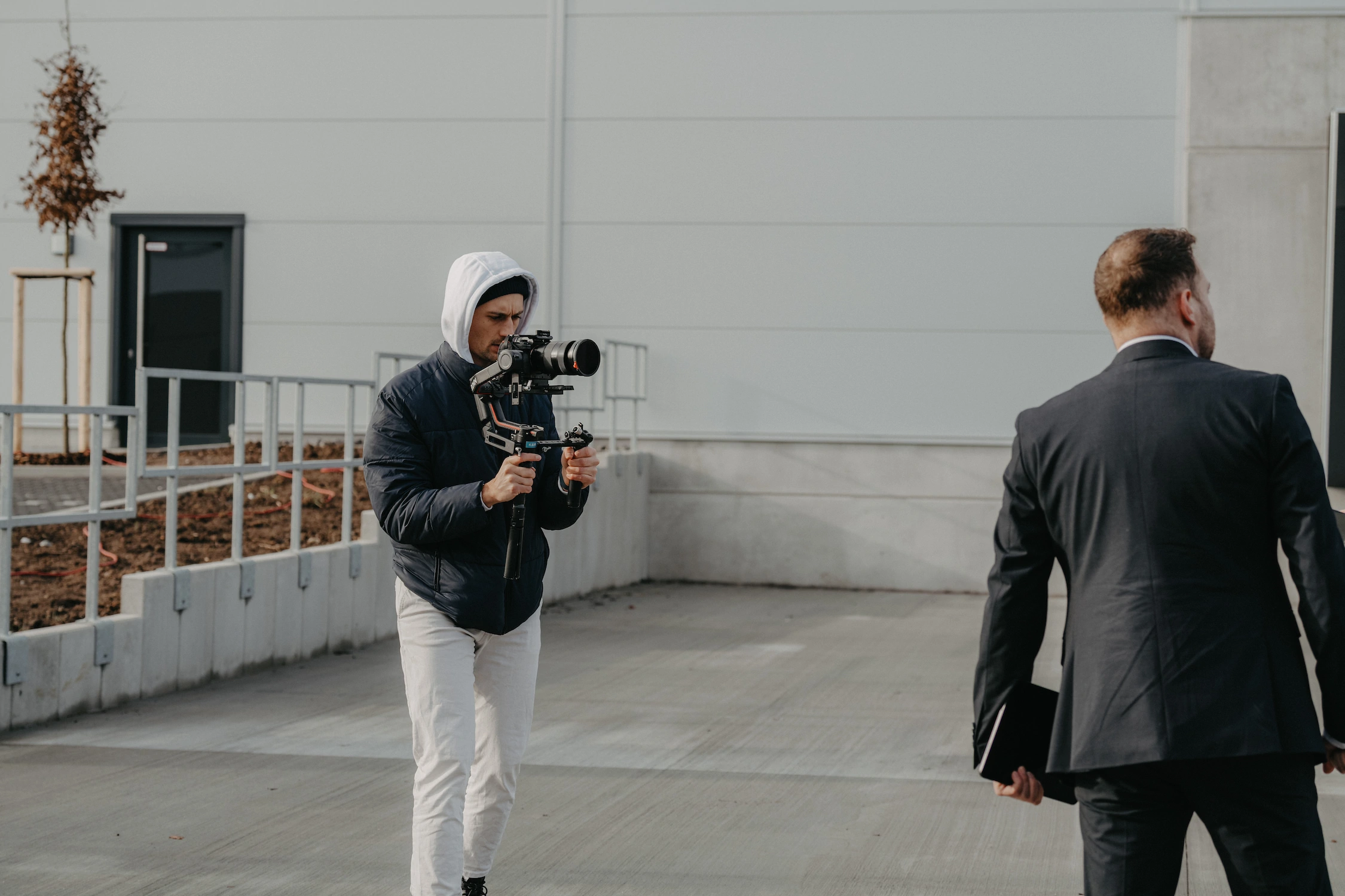 PrimeLog Real Estate Behind the Scenes - Lagerhalle Shooting