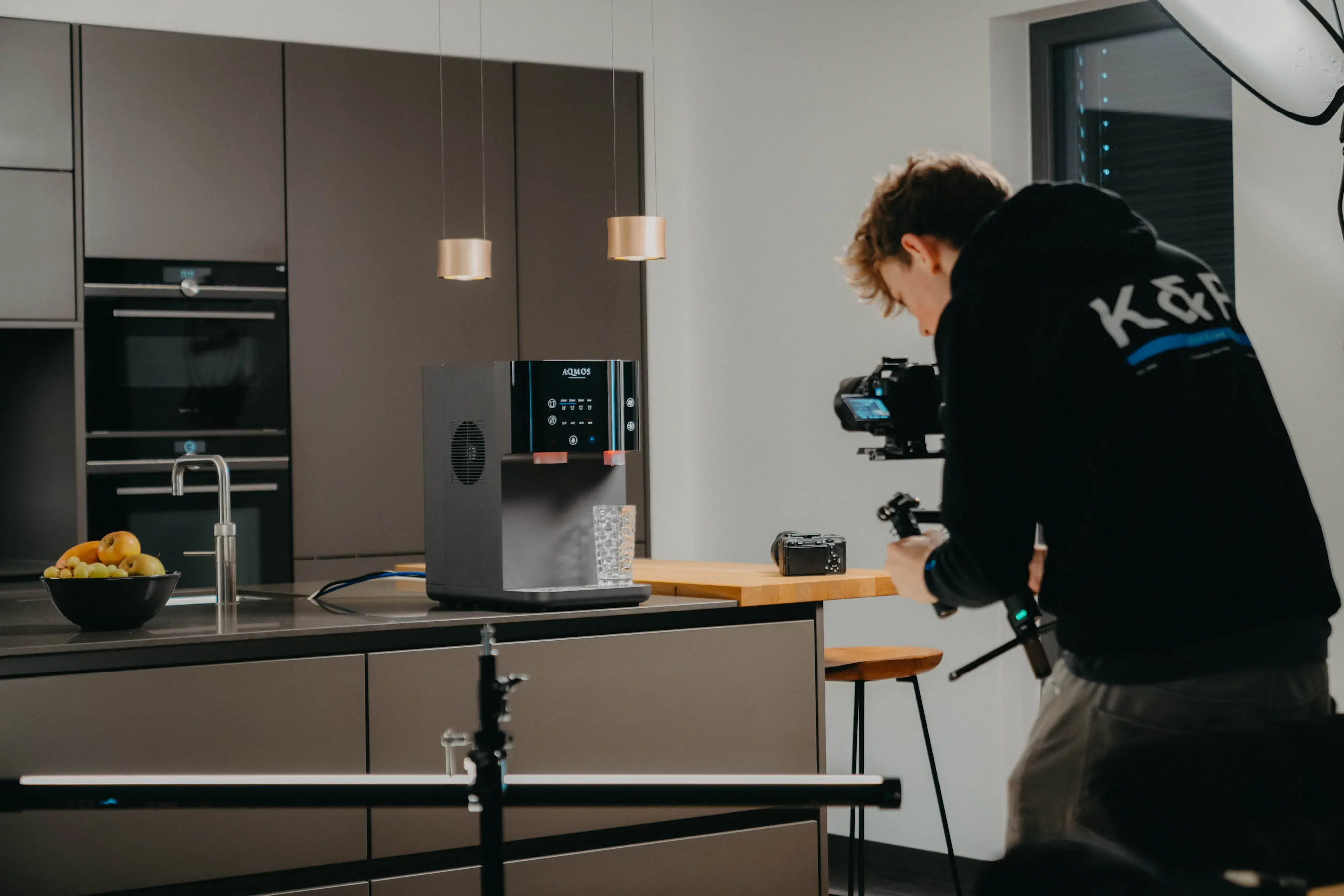 AQMOS GmbH Behind the Scenes - Kampagnenshooting