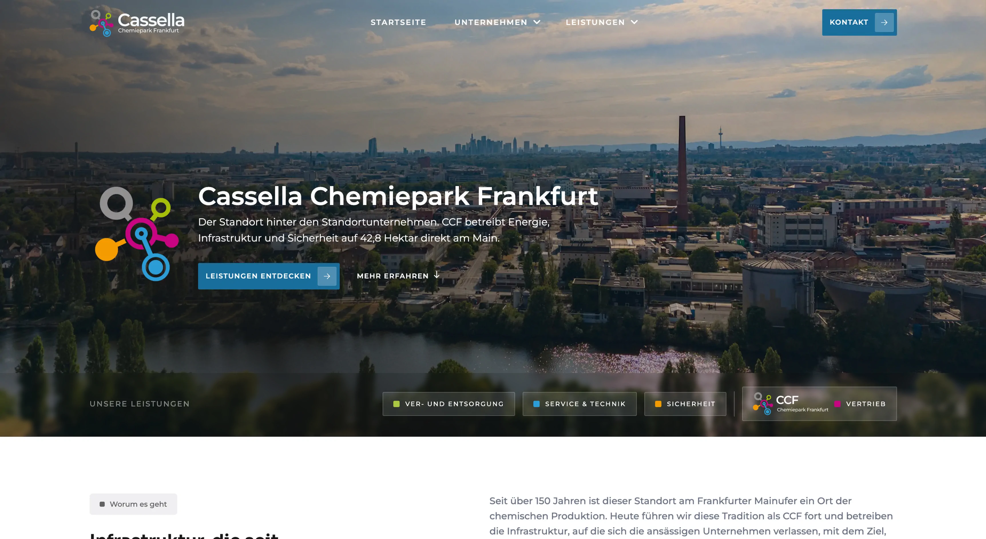 CCF Cassella Chemiepark Frankfurt