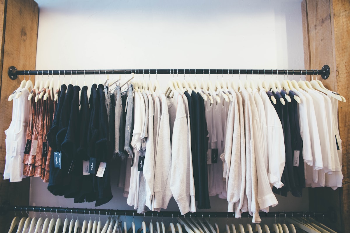 Dry-cleaned suit