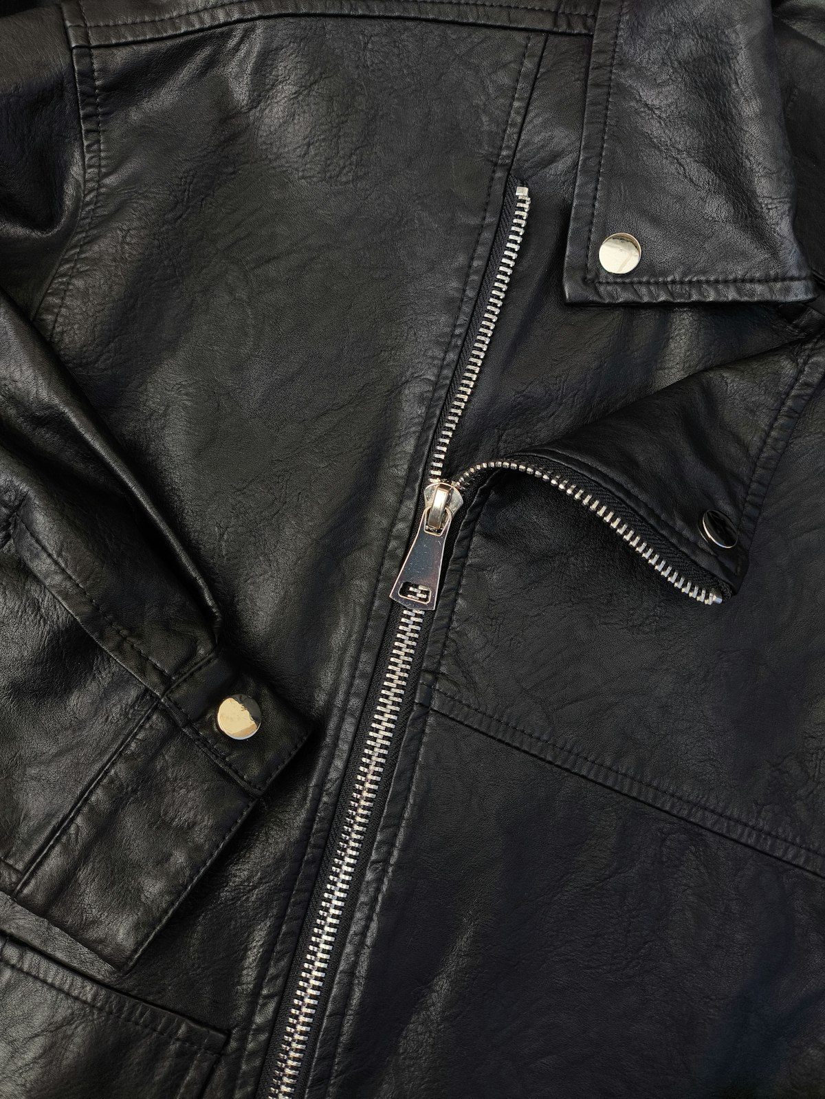 Leather garment