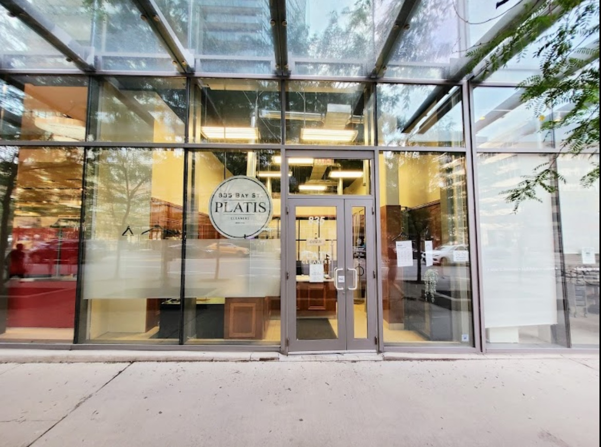 A Platis Cleaners neighbourhood location in Toronto