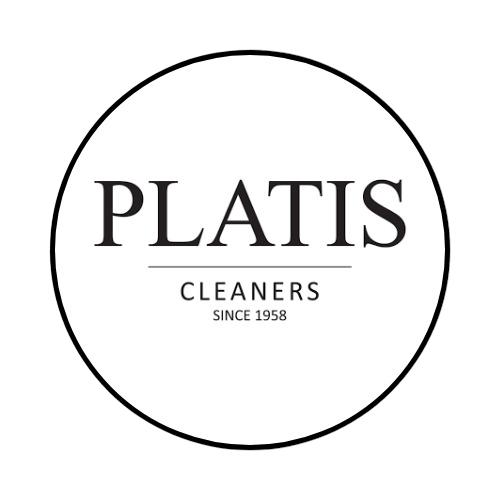 Platis Cleaners logo, since 1958.