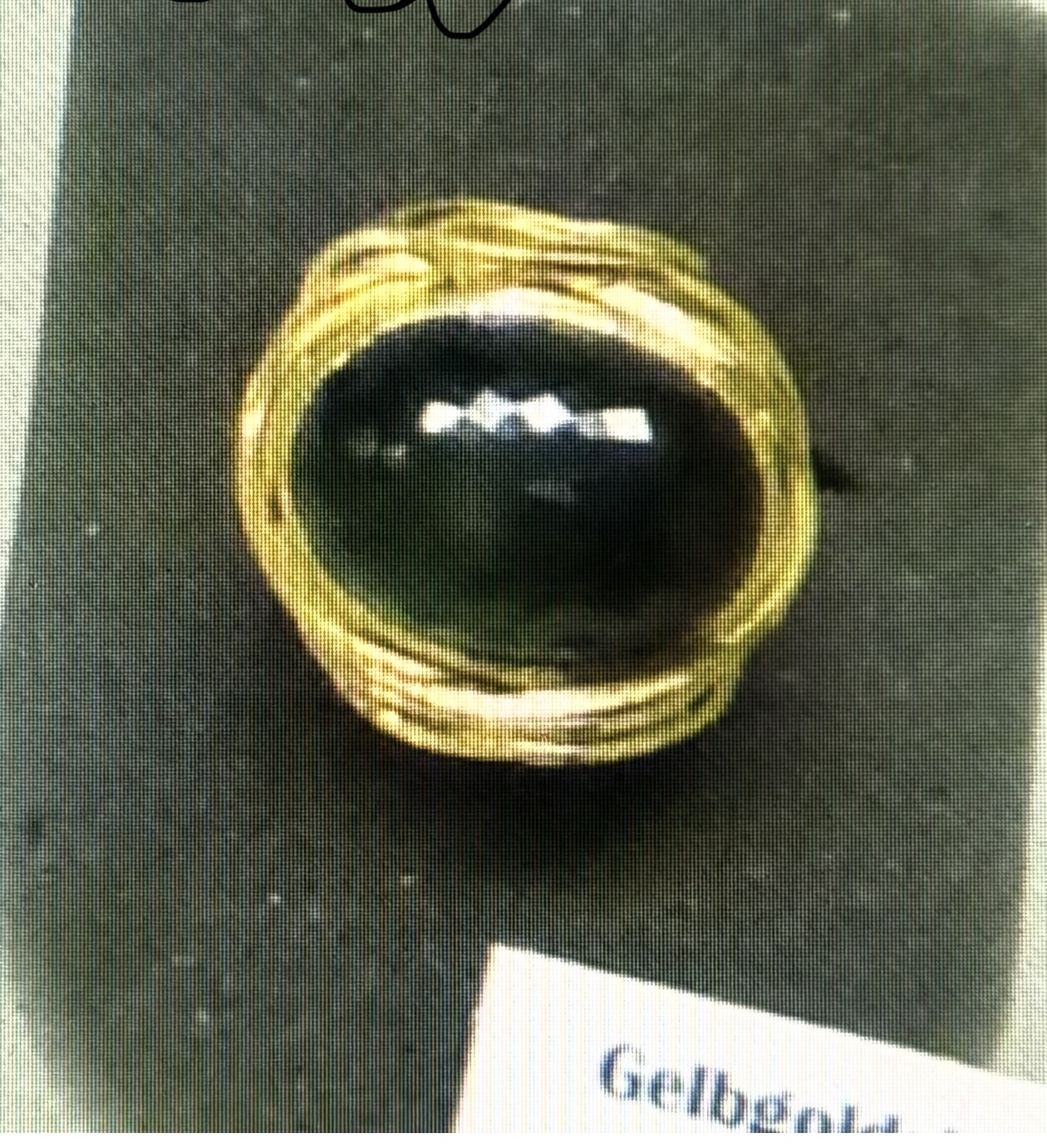 Ring 750/- mit Prehenit