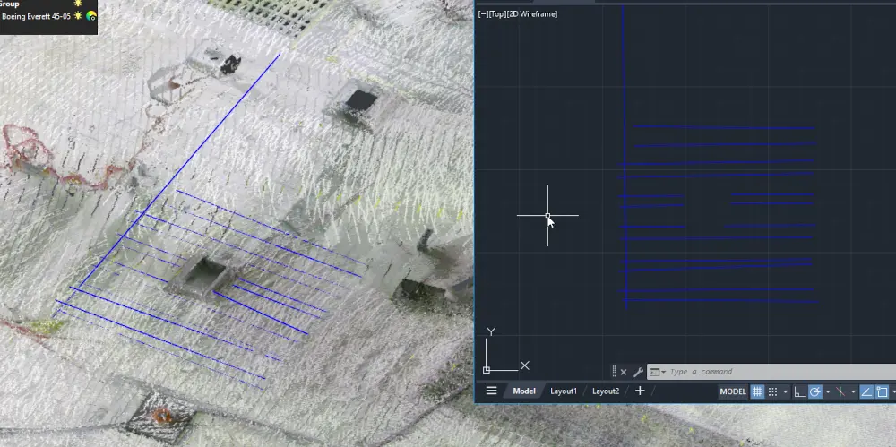 Cyclone 3DR Concrete Markings