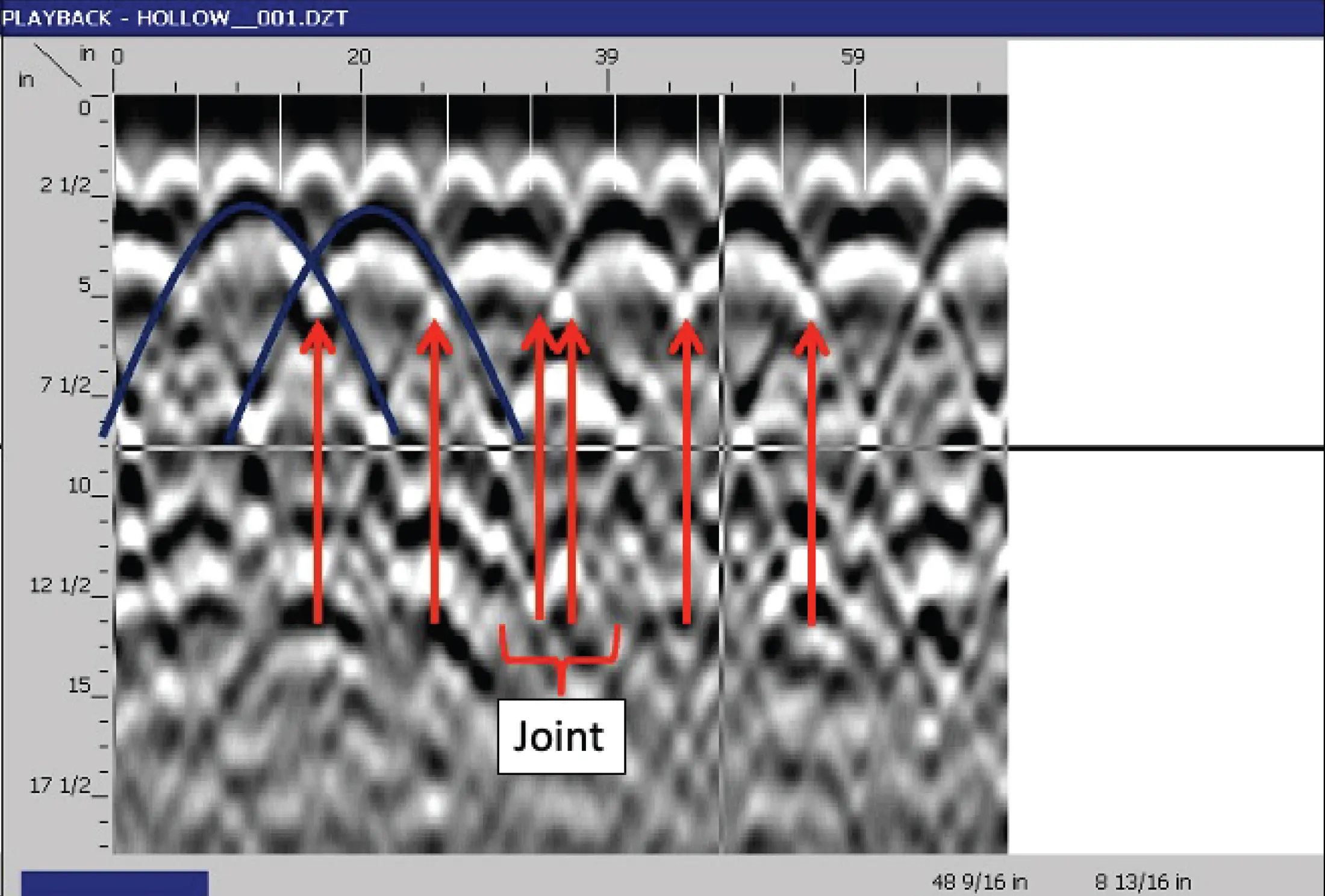 SCANNING AND MARKING HOLLOW CORE