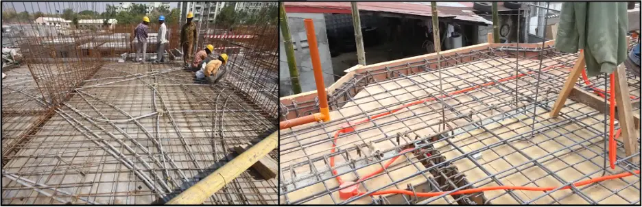 Conduits in Rebar Slabs