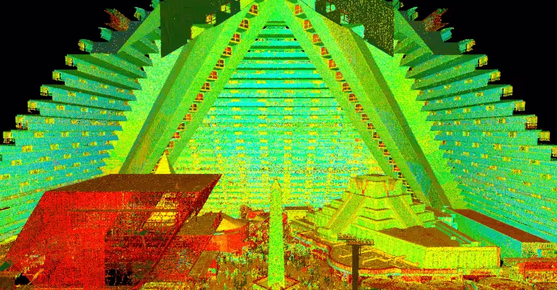 3D laser scanning point cloud