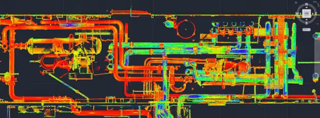 Point clouds deliver highly accurate digital measurements of assets for use in construction and engineering projects.