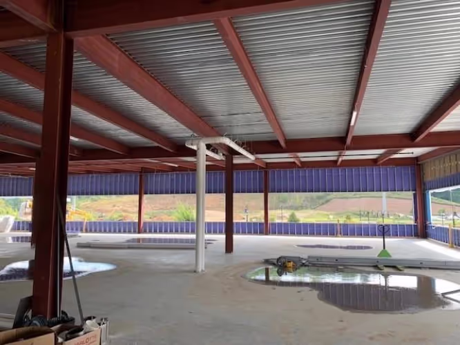 3D concrete printing can be used in commercial buildings