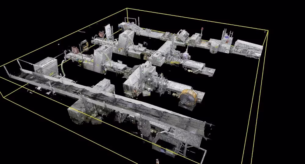 3D laser scanning for the food processing industry