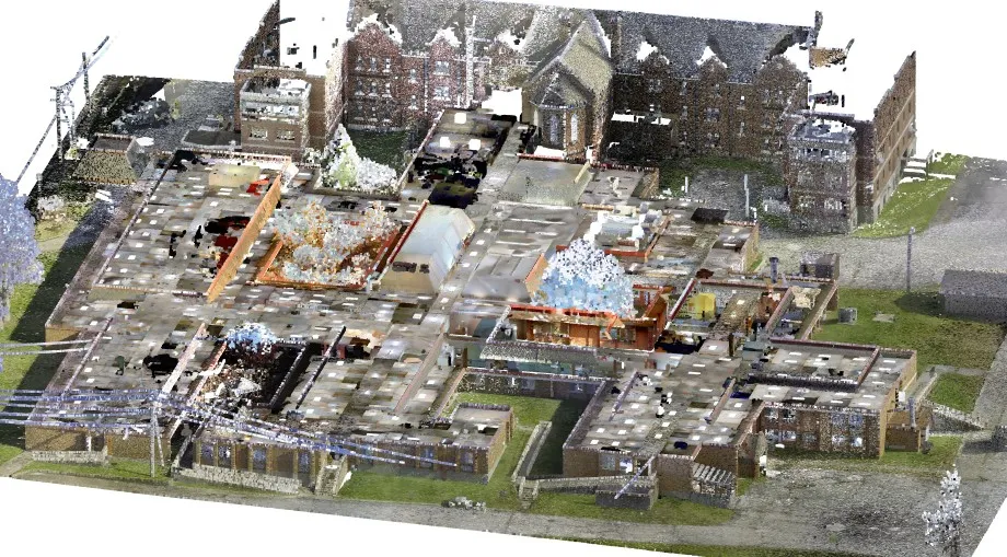 3d laser scanning nursing home facility