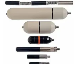 The variety of sizes and lengths for sondes.