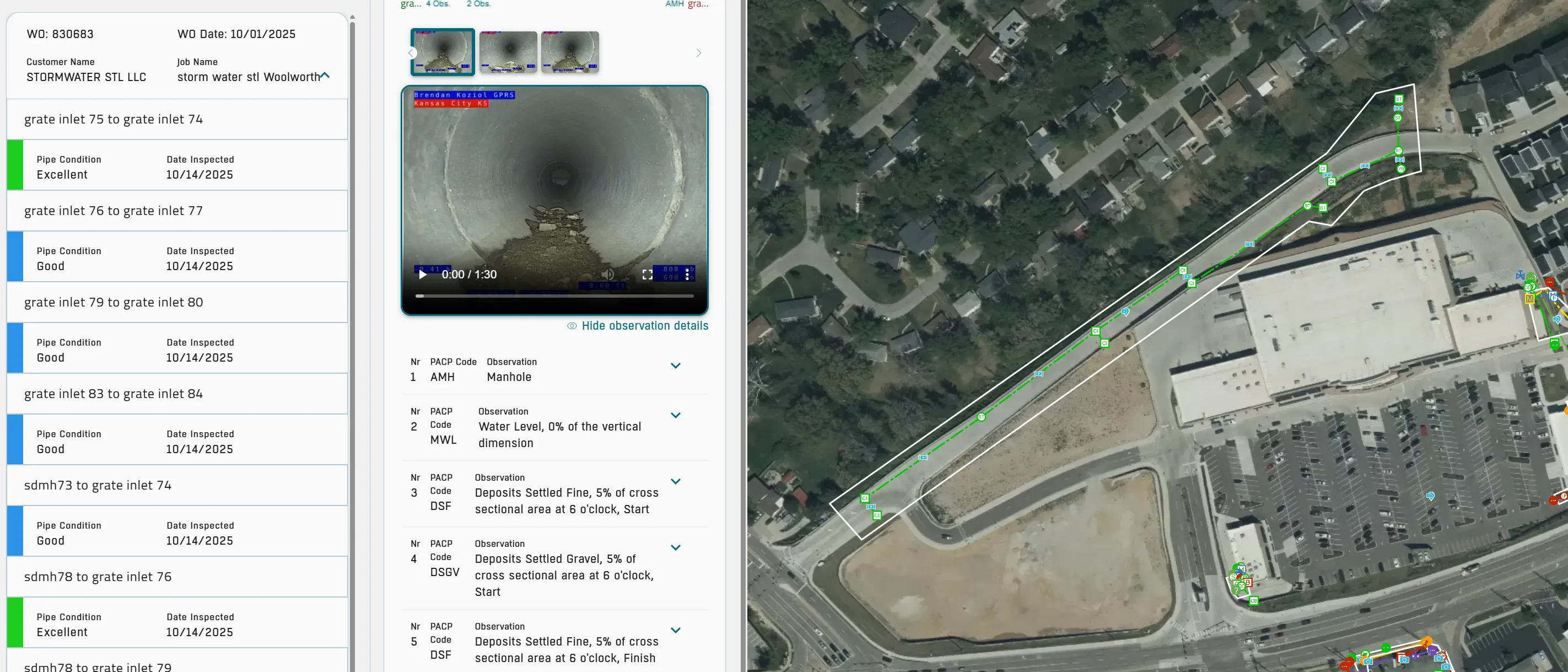 Video Pipe Inspections Paired with SiteMap Sewer Layer Aid City Sewer Project in St. Louis