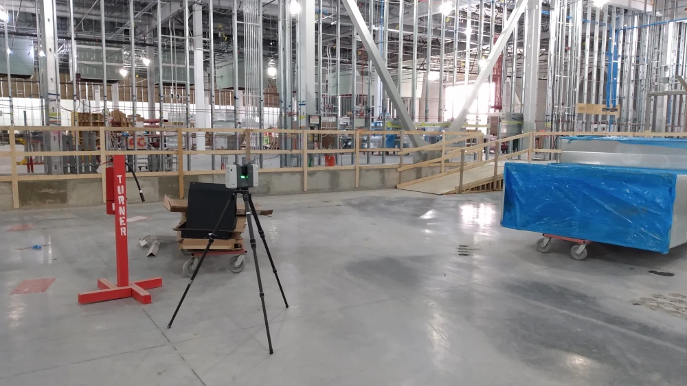 3D Laser Scanning a Data Center