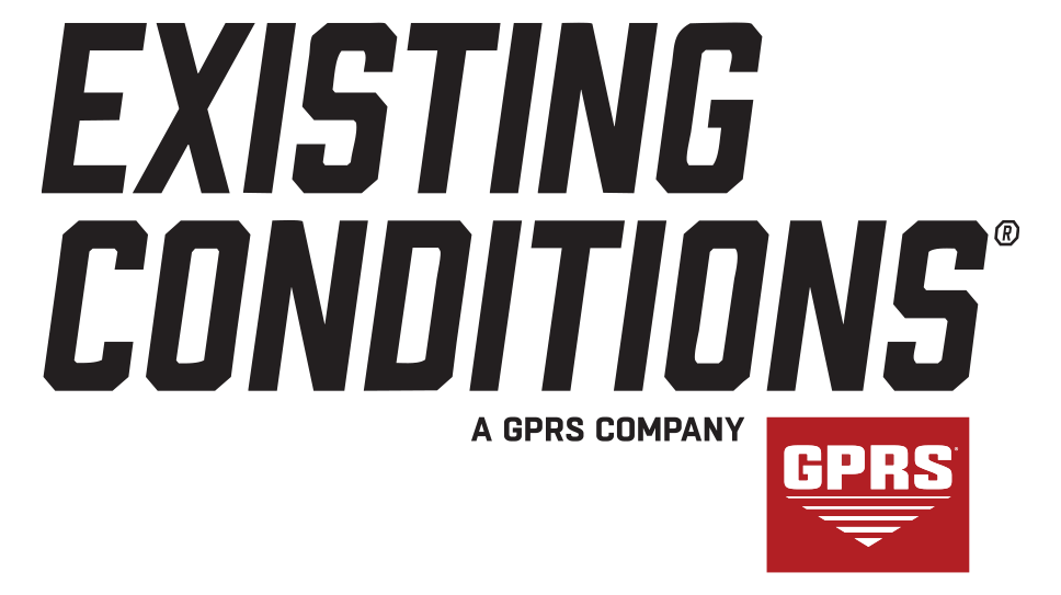 A black and white image of a red and white sign that says "Visiting Conditions". - GPRS Images