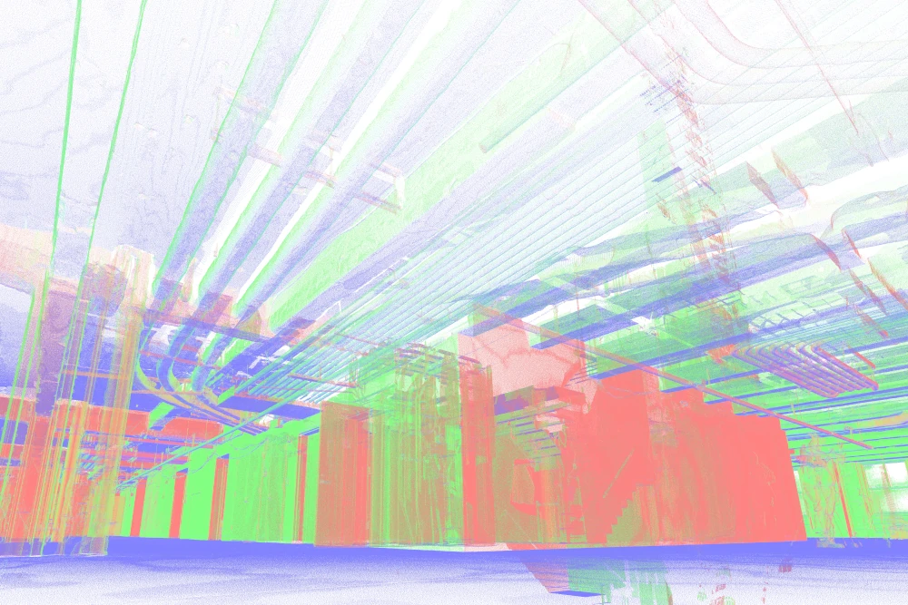 3D Point Cloud Office Building