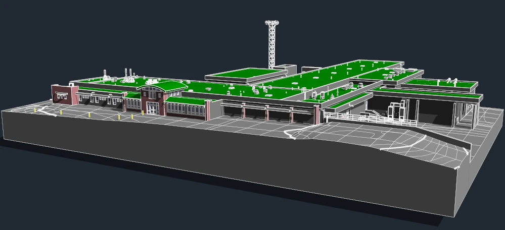 3D Laser Scanning Water Treatment Plant for Major Infrastructure Upgrade