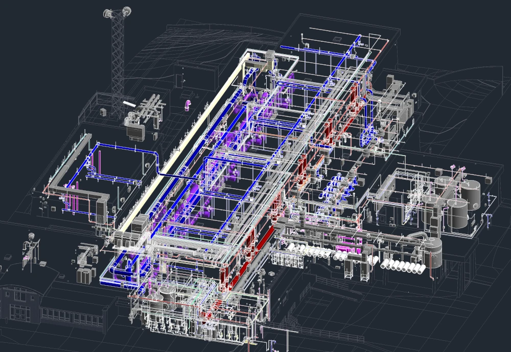 3D Laser Scanning Water Treatment Plant for Major Infrastructure Upgrade