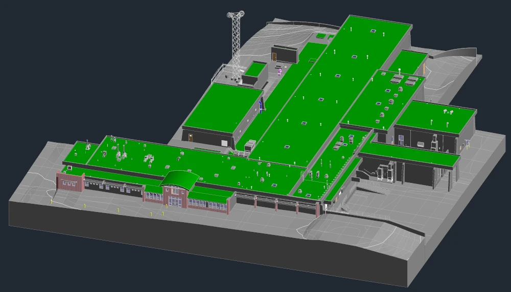 3D Laser Scanning Water Treatment Plant for Major Infrastructure Upgrade